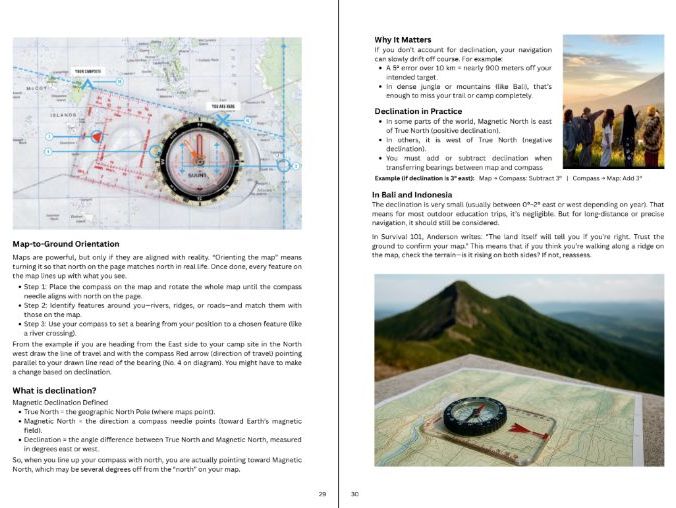Outdoor Education Book by Summit Academy