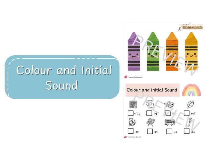 Colour & Initial Sound