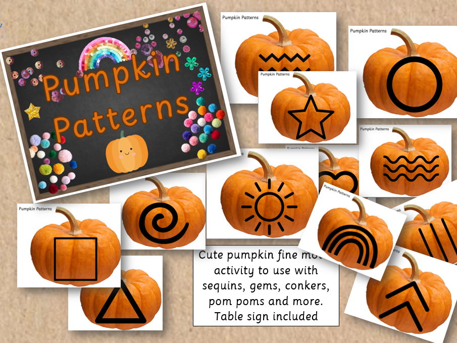 Pumpkin PomPom Patterns