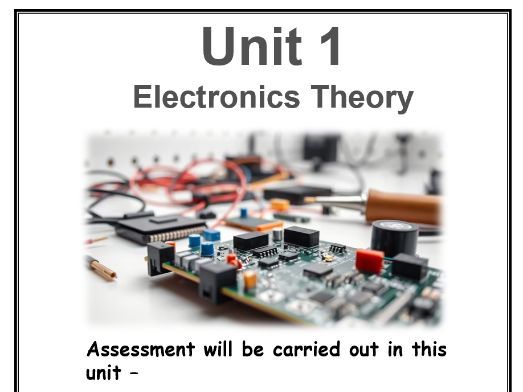 GCSE CCEA- electronics theory booklet