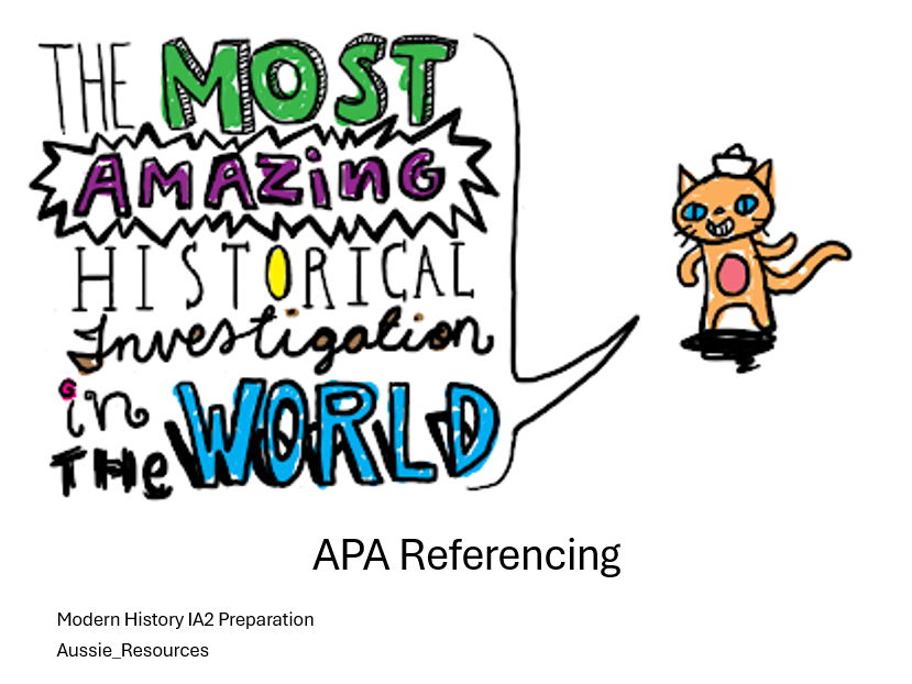 APA Referencing