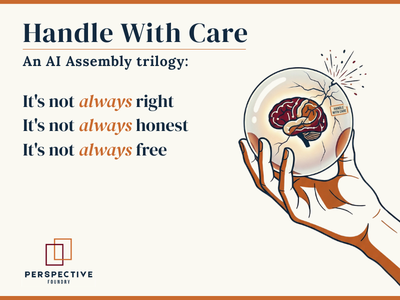 Handle With Care: Full AI Assembly Trilogy KS3 KS4 KS5