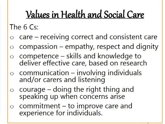 Health and Social Care - Foundation pathway for BTEC - T4. 6Cs and Skills and Attributes