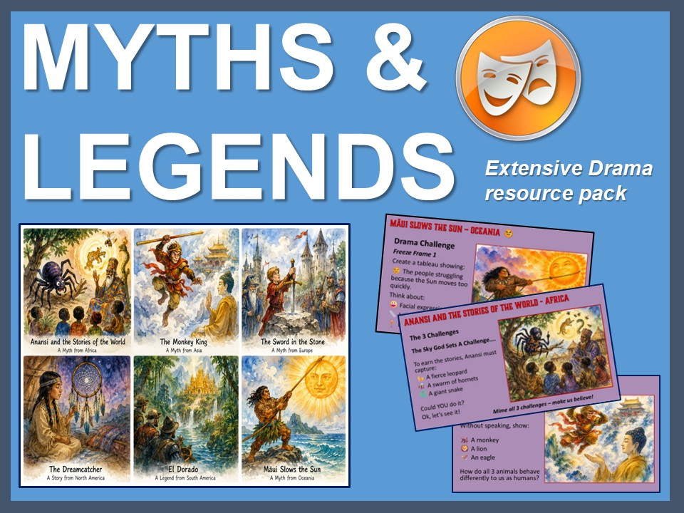 Myths and Legends: Extensive Drama resource pack
