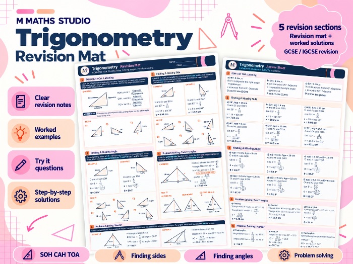 Trigonometry | A3 Revision Mat