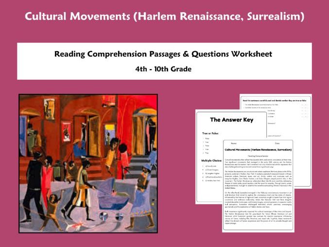 Cultural Movements: The Harlem Renaissance and Surrealism: Reading ...