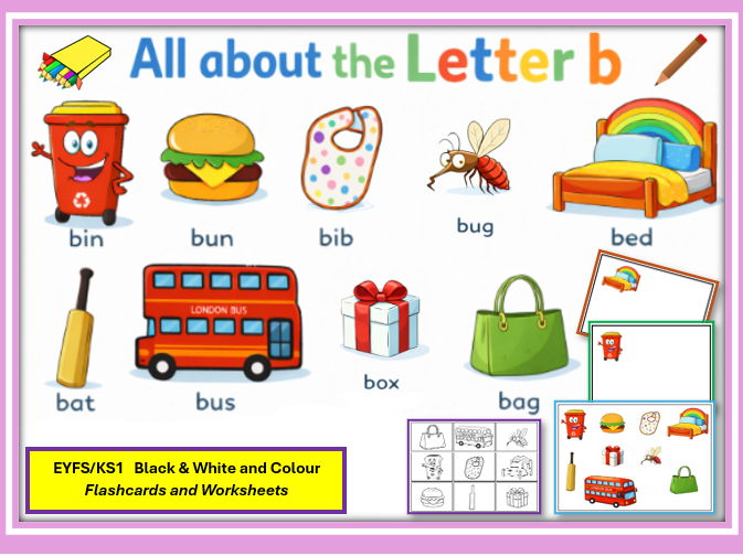All about the Letter B - CVC Words