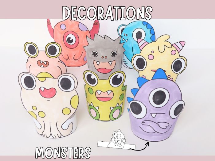 Craft Monsters - Decorations