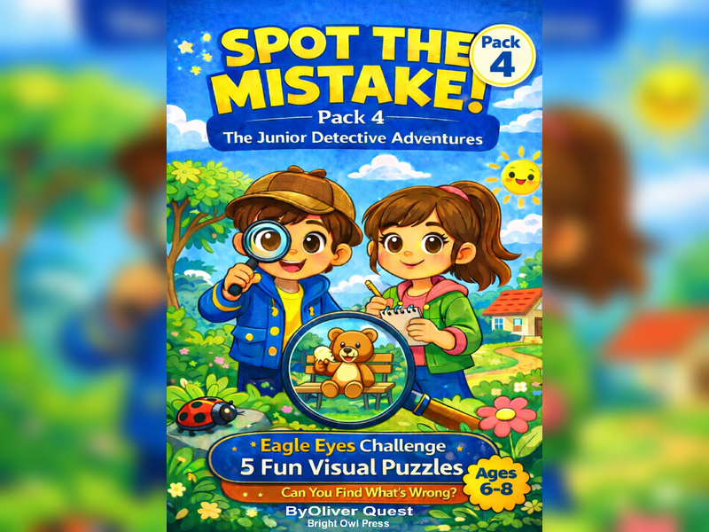 Spot the Mistake Visual  Activity Pack 4