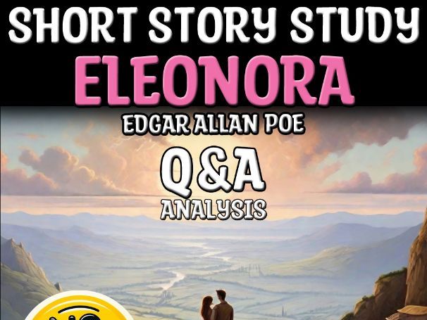Eleonora Q&A Analysis | No-Prep ELA of Edgar Allan Poe Sub Plan