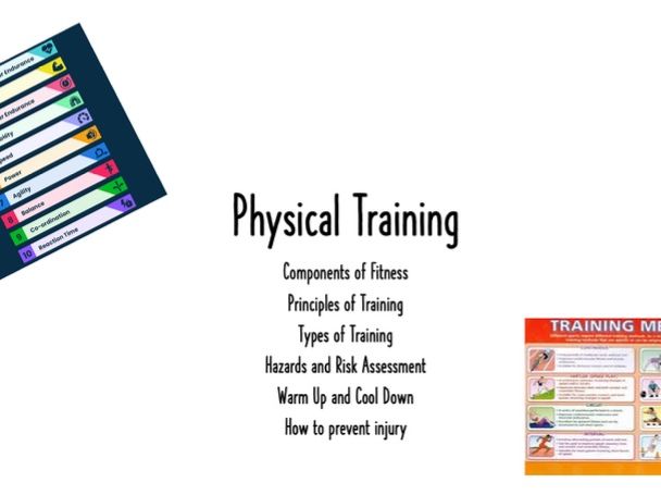 Physical Training starter activity powerpoint