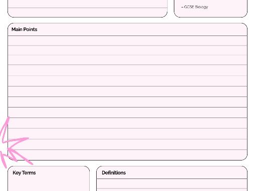 GCSE Biology Genetics Scaffolded Worksheet