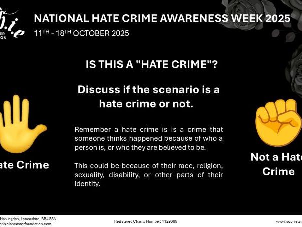 Hate Crime Awareness Lesson (KS3&4)