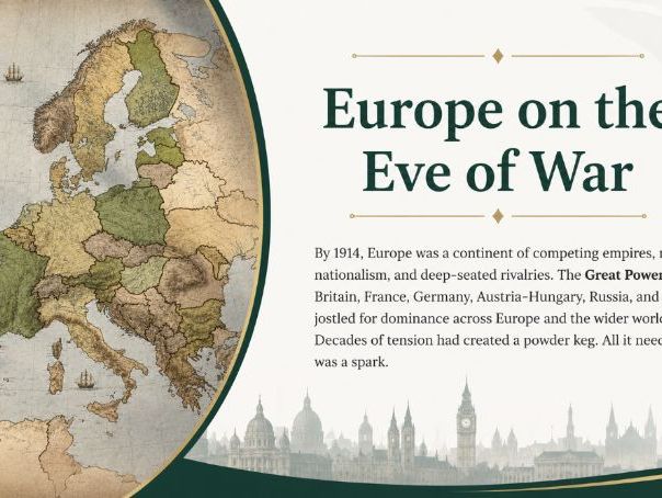 iGCSE History - What caused the first world war ?