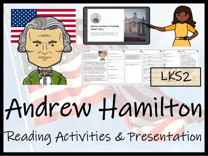 Andrew Hamilton Reading Comprehension Activities | Year 3 or Year 4