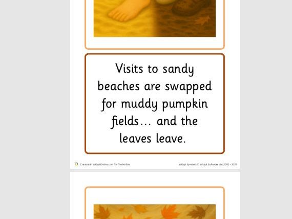 Autumn Sensory Story
