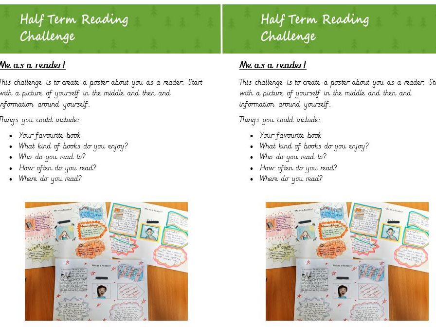 Reading challenges Reading for Pleasure