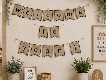 Welcome Banner (Year 1)