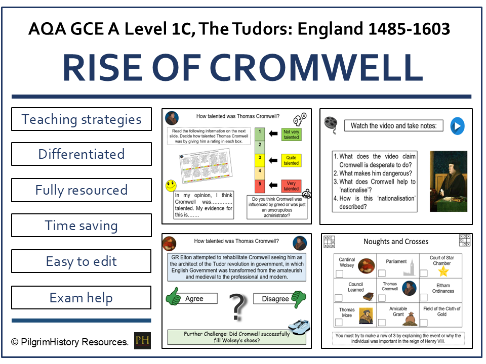 The Rise of Cromwell: Reform, Revolution and Royal Power | AQA A Level History