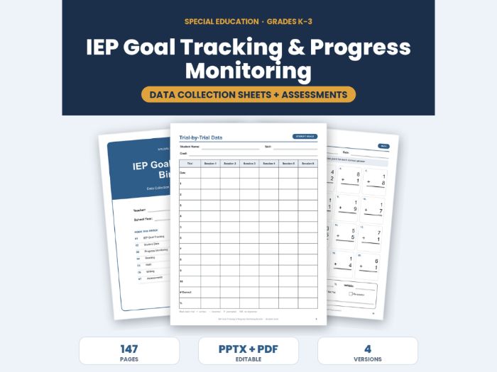 IEP Goal Tracking & SEN Progress Monitoring