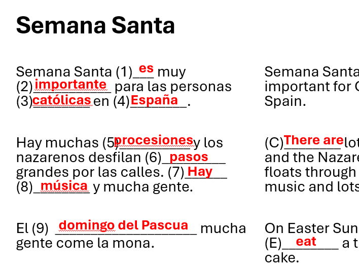 Semana Santa Powerpoint
