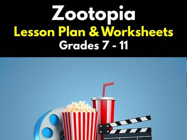 'Zootopia' Lesson Plan & Worksheets | Grades 7 - 11