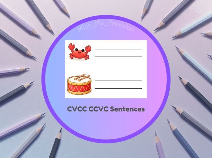 CCVC CVCC Sentences