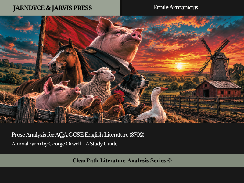 Animal Farm: AQA GCSE 8702 | Complete Analysis, Study Guide, Revision Pack & Model Answers