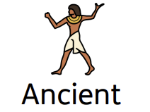 Ancient Egyptians Widgit Vocabulary Mat