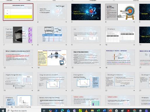 Honors/AP Chemistry – Unit 1.2 Mass Spectrometry