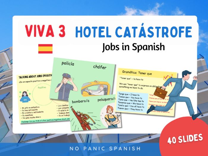 Hotel Catástrofe | Viva 3 | Jobs in Spanish