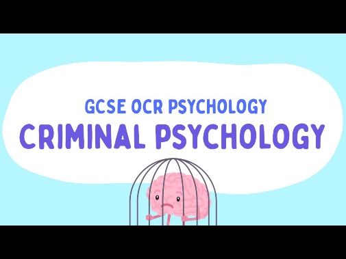 GCSE OCR Psychology - Criminal Psychology Resources