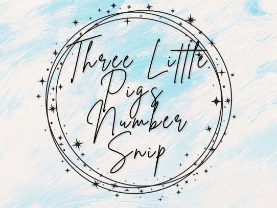 Three Little Pigs - Number Snip