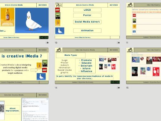 OCR Creative iMedia R093 – Introduction to Digital Media (Free AI Marking Quizzes)