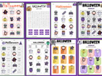 Halloween vocabulary and worksheets
