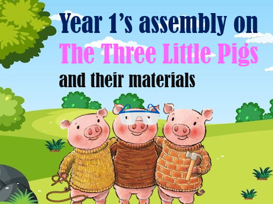 3 Little Pigs with a Science twist assembly