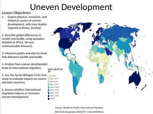 AQA GCSE Geography: The changing economic world Section B