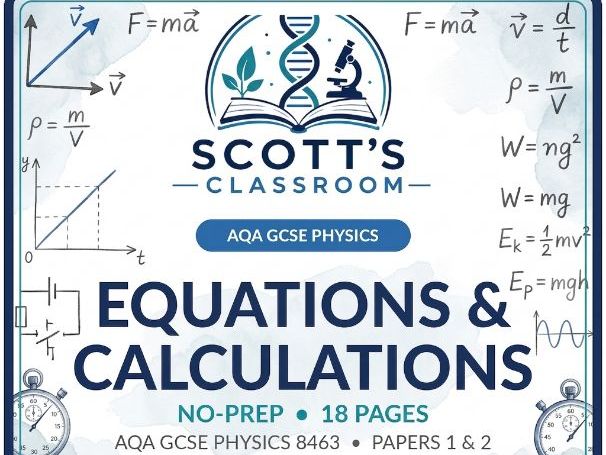 AQA GCSE Physics Calculations Workbook