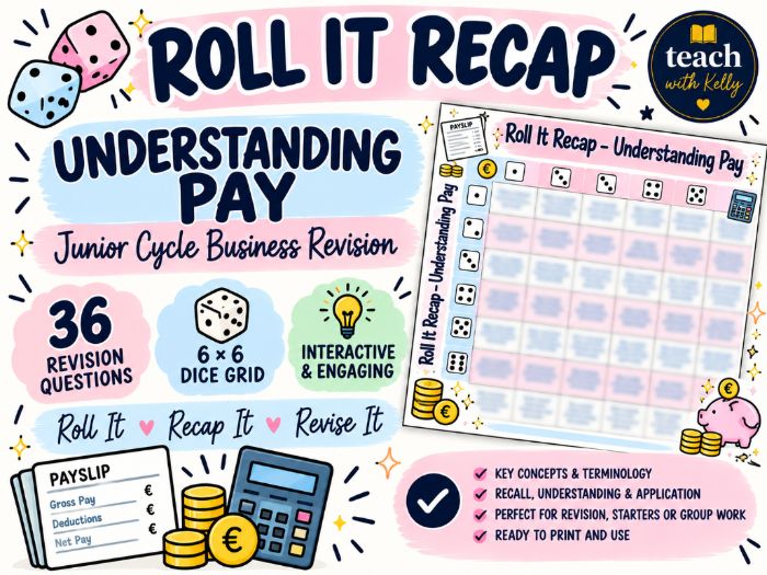 Roll it Recap - Understanding Pay - Business