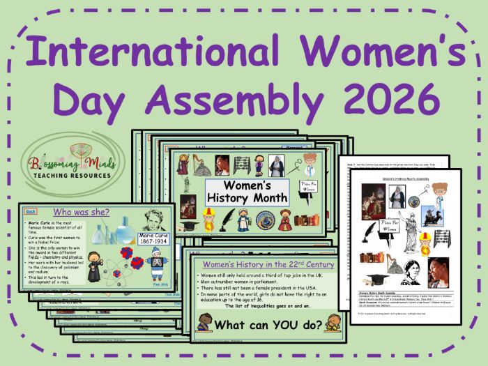 International Women's Day Assembly 2026