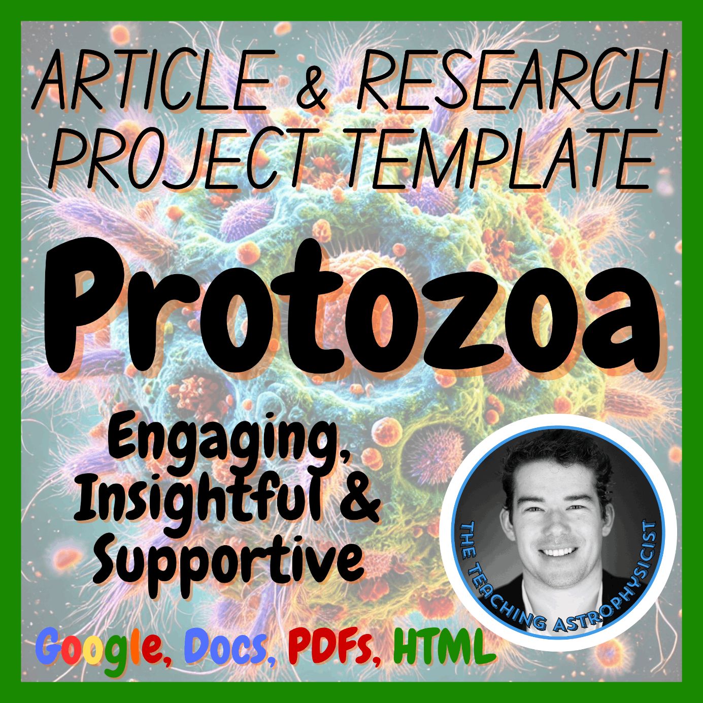 Protozoa | Biology Science Articles + Research Project Template Set