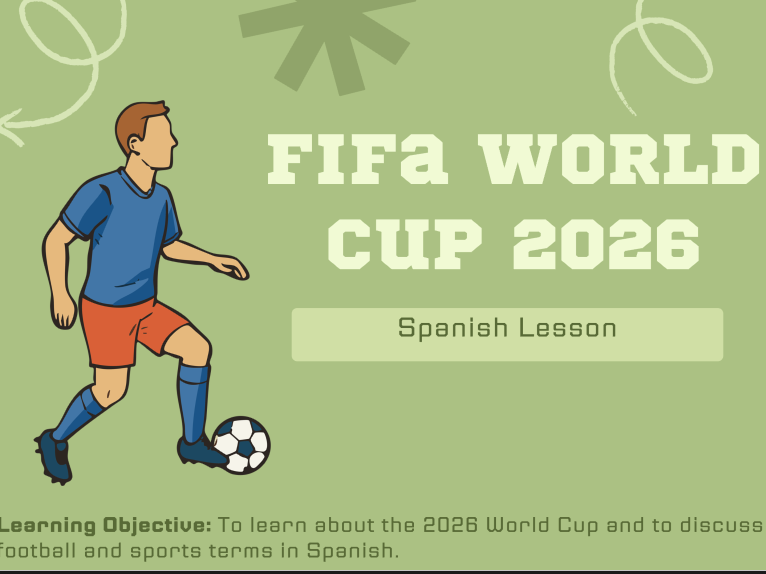 Primary 2026 FIFA World Cup Spanish Lesson