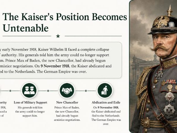 iGCSE History Depth Study A - Why did Germany ask for an armistice in 1918?