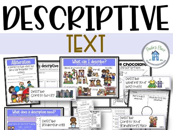 Descriptive Writing Pack