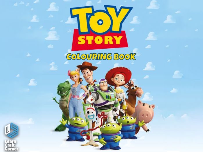 Toy Story Colouring Book – 34 Printable Colouring Pages