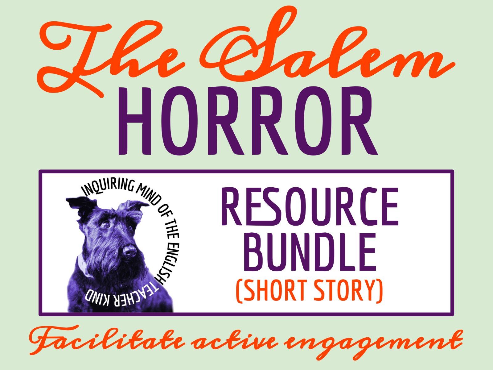 "The Salem Horror" by Henry Kuttner | Witchy Fantasy Story Quiz and Activities for High School | Halloween