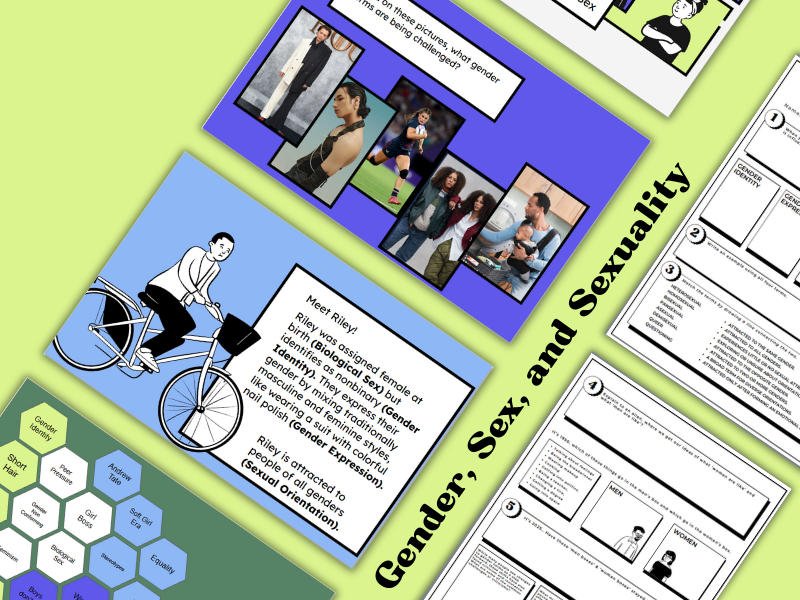 Gender Identity / Expression & Sexual Orientation | Hexagonal Thinking Activity