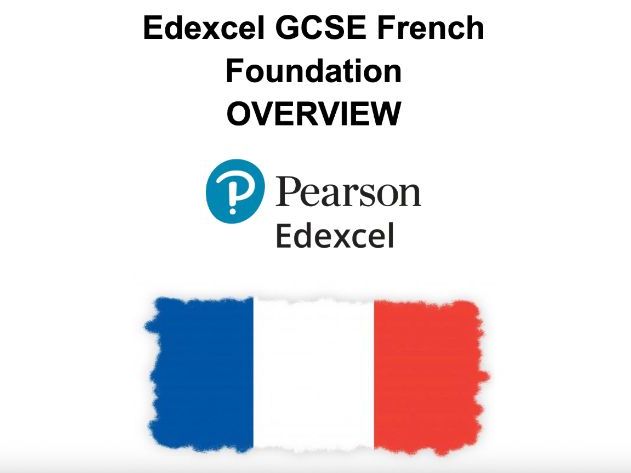 Edexcel GCSE French Foundation - Student booklet - Overview of exam & tips