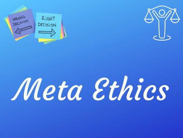 AQA A Level RS - Meta Ethics