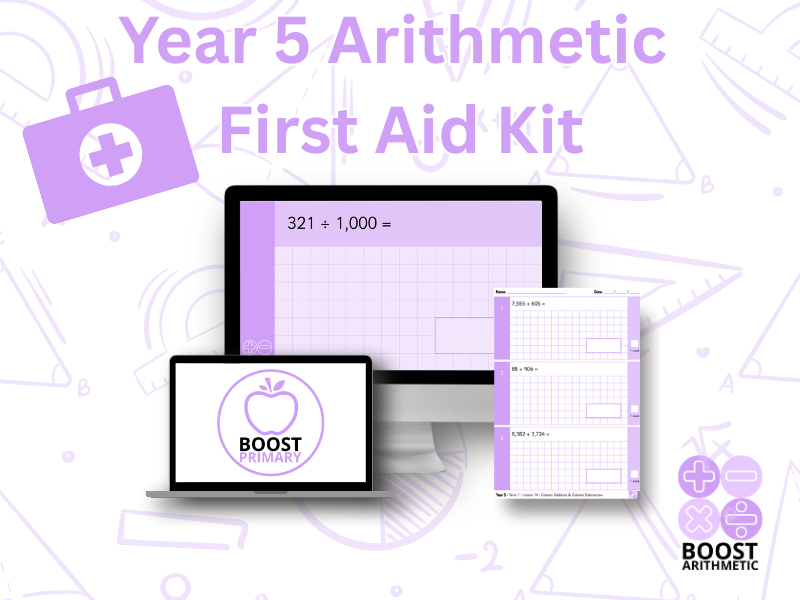 Year 5 Maths Arithmetic Intervention Pack